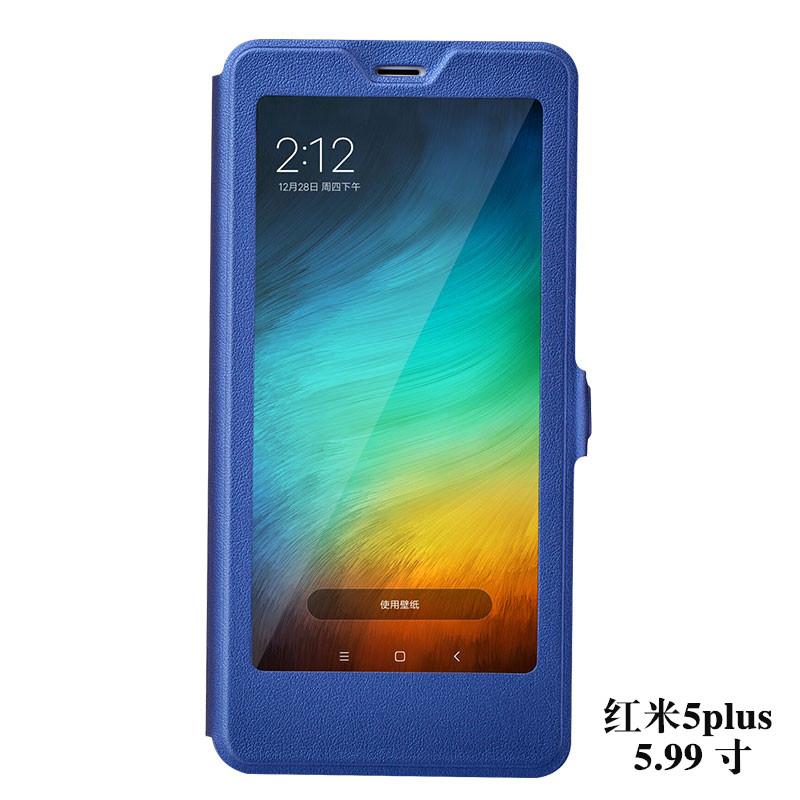 Sarung Kulit 5 Plus Redmi Kulit Kerang Mengejar Luar Lima Lembut