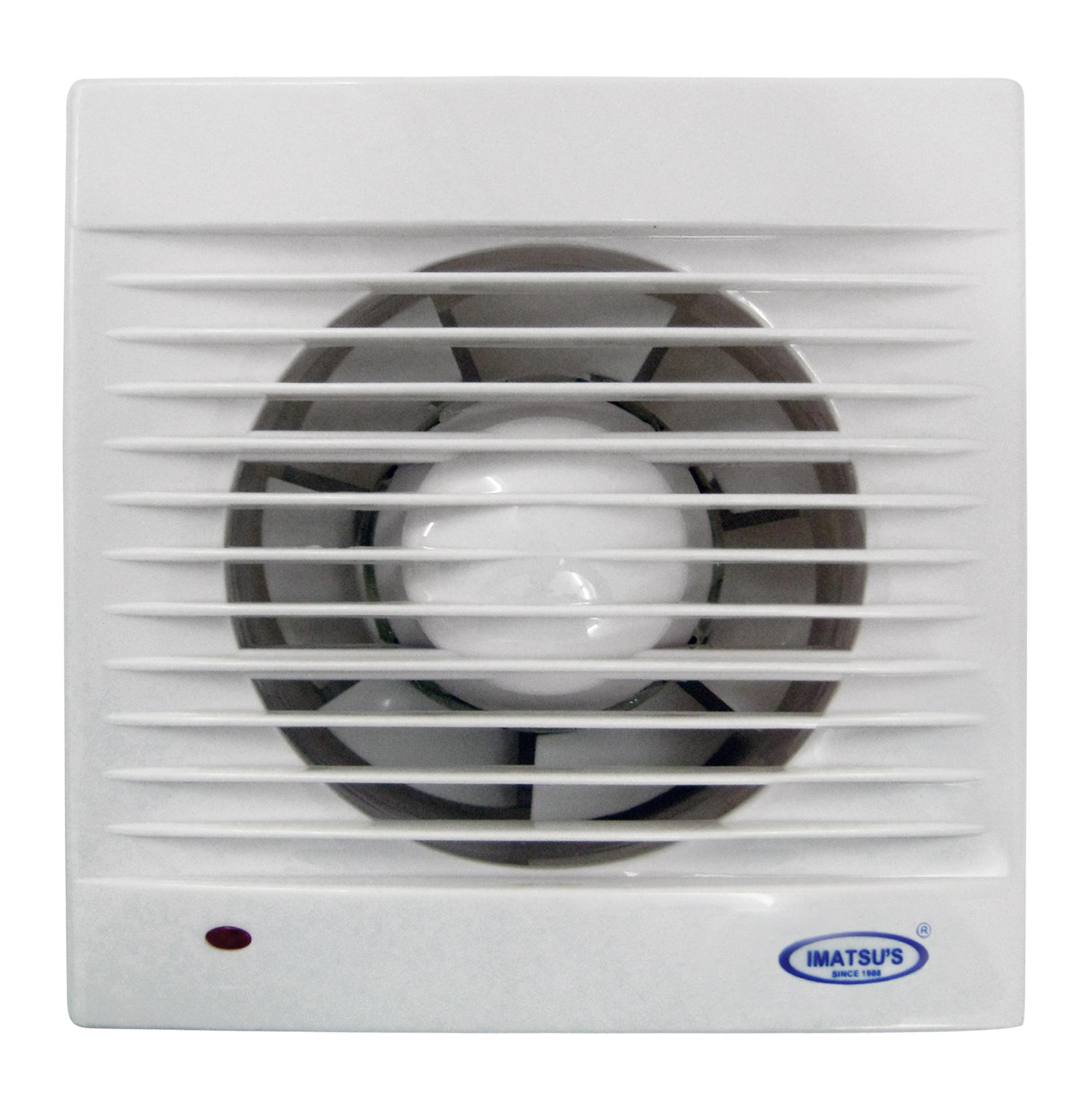 Exhaust Fan Toilet Imatsu APC15C With LED 6 Inch Rumah Toilet Dapur Restoran Udara Hisap Angin Nyaman Aman Sejuk Dingin Ventilasi Plafon Eksos
