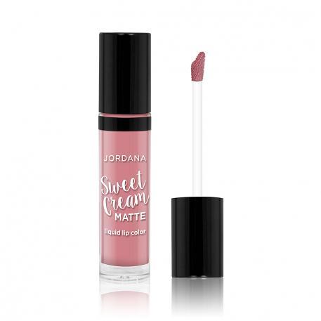 Jordana Black Pearl Metallic Matte Liquid Lip Color / MEMBUAT BIBIR MENJADI BERKILAU / TETAP GLOWING SEPANJANG HARI / TAHAN LAMA DIBIBIR / DAN LIPSTIK TEKSTUR YANG RINGAN