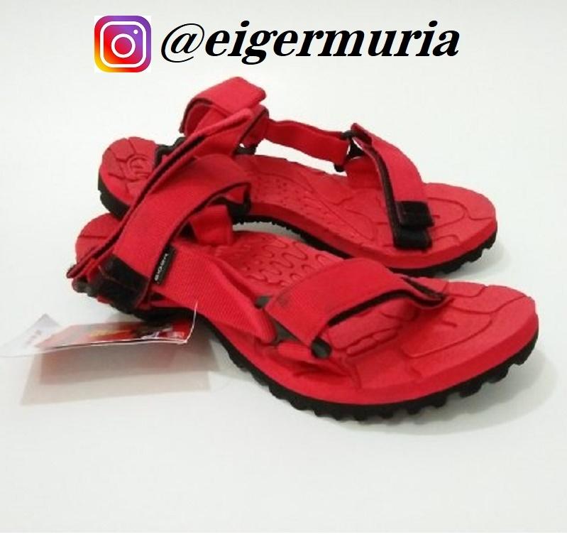 SANDAL GUNUNG EIGER TERBARU / SANDAL GUNUNG KINKAJOU EIGER MERAH