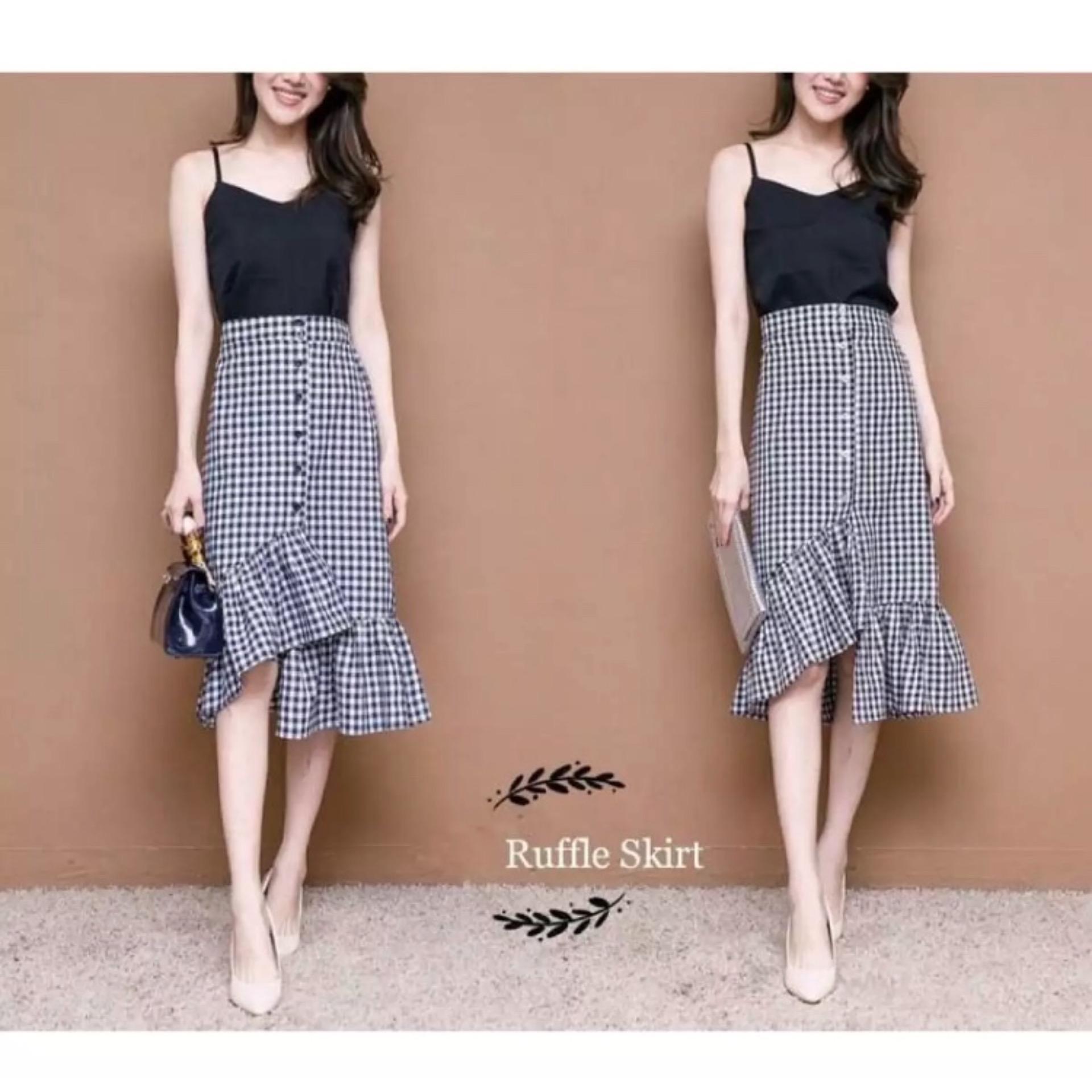 Shoppaholic Shop Ruffle Skirt Zenia Kotak