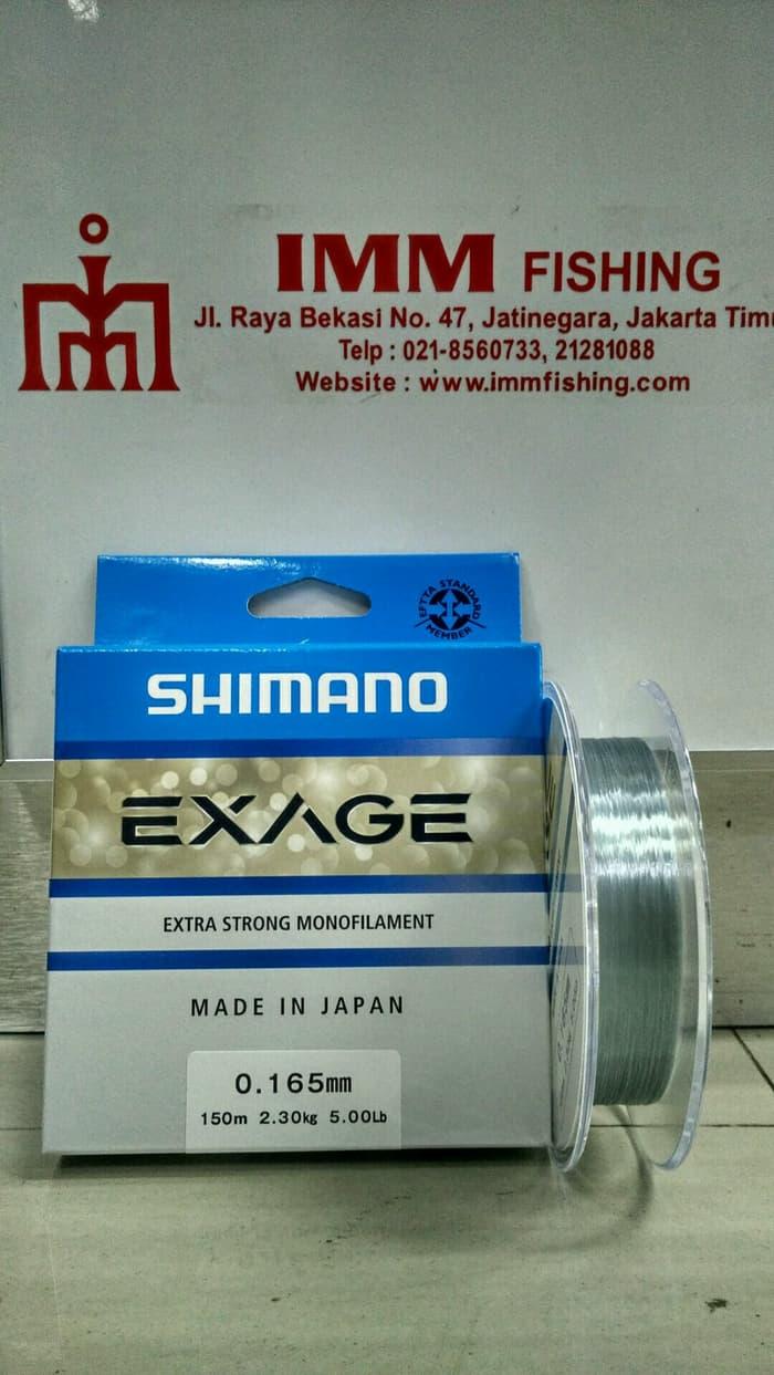 HOT SPESIAL!!! Tali Nylon SHIMANO Exage 150M 0.16/5Lb - x5EPGb