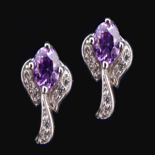 Anting Perak EMAS PUTIH ASLI KOREA - EAR 031 (Garansi 6 Bulan)