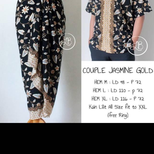 Rok Kain Lilit +Kemeja Cowok.Bahan Batik Silk Prada Motif Asli