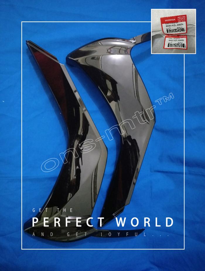 Aksesoris motor nmax/Aksesoris motor vario 150/Aksesoris motor beat/Aksesoris motor vario 125/Aksesoris motor yamaha nmax/Aksesoris motor vixion sayap honda spacy fi dan spacy karbu kanan kiri original