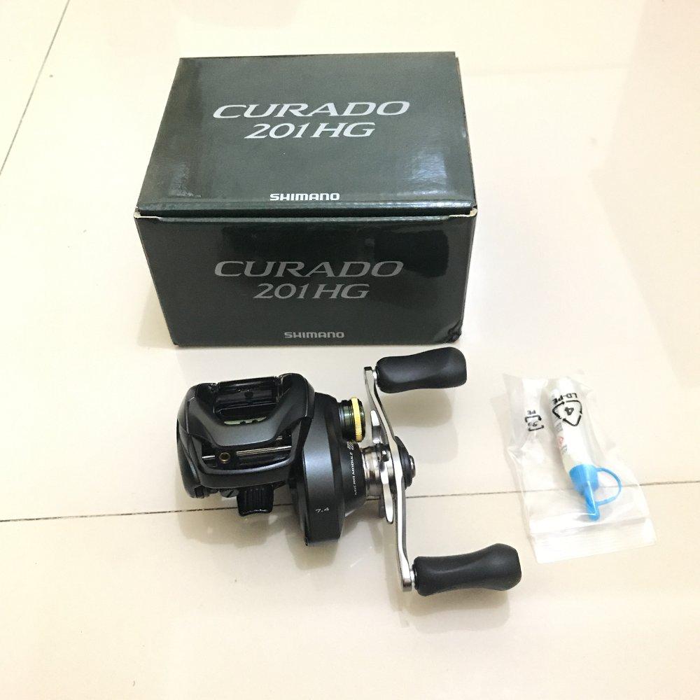 Reel Casting Shimano Curado 201 Hg TERBARU BOS PANCING zerya_fishing