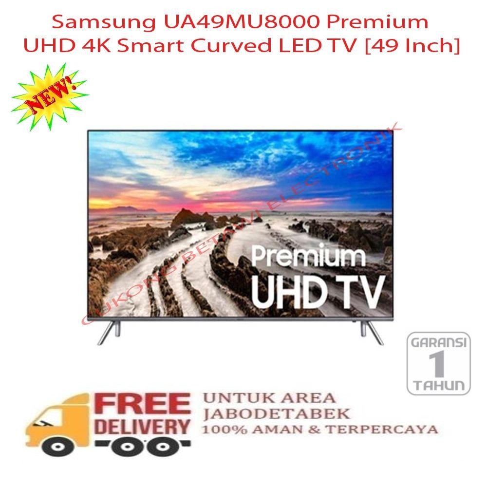 Samsung UA49MU8000 Premium UHD 4K Smart Curved LED TV [49 Inch] - KHUSUS JABODETABEK