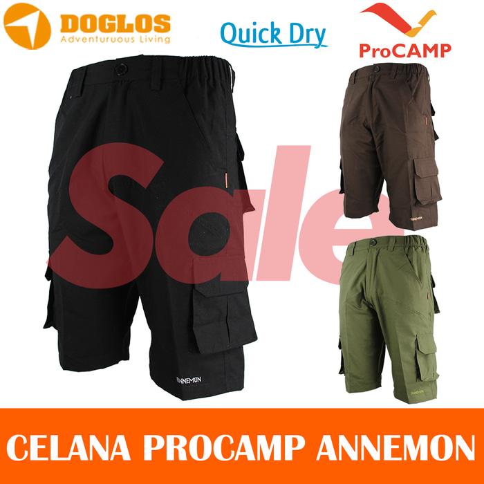 PROMO!!! ProCAMP Annemon Celana Pendek Cargo Outdoor PDL Lapangan Gunung Alam - IlNcBX
