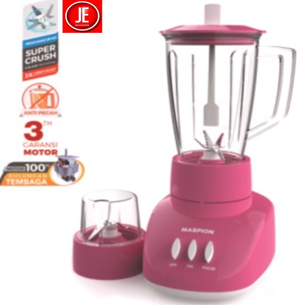Maspion MT-1282 Blender Plastic Wet-Dry Mill - 1L garansi resmi