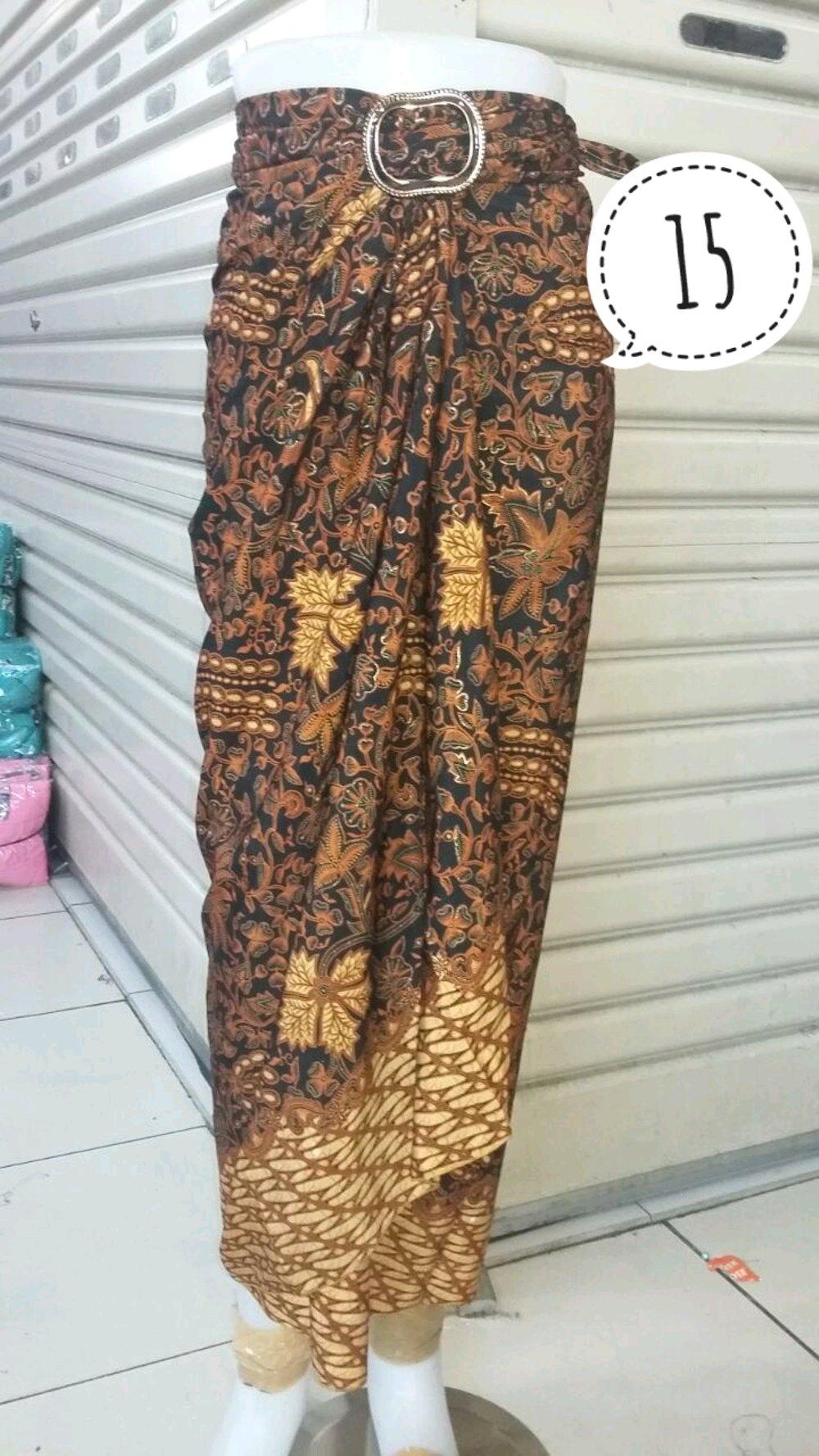 Rok Lilit Batik Semi Sutra Seri A di lapak Toko Kembar Tanah Abang rinymangiwa
