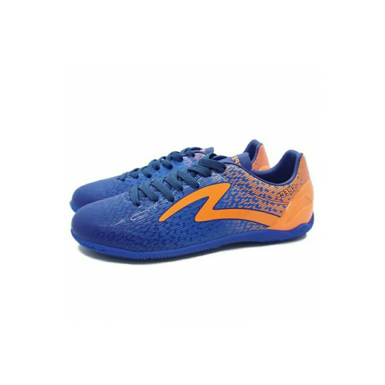 Sepatu Futsal Specs Photon IN (Navy/Tulip Blue/Mango Orange)