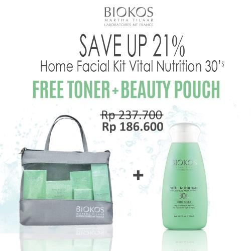 Biokos Home Facial Kit Vital Nutrition 30