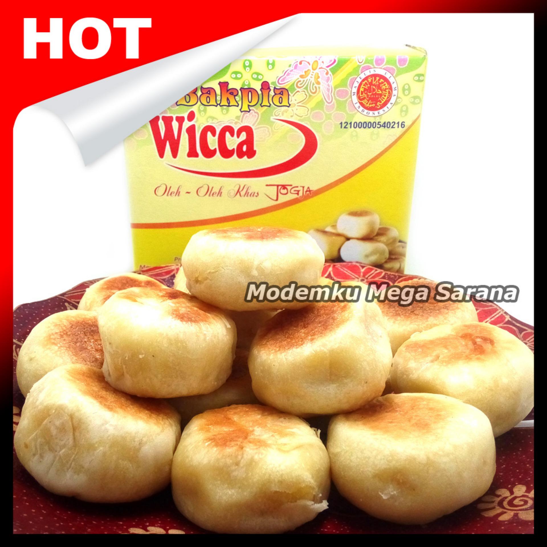 Bakpia Wicca Basah Kacang Hijau isi 15 biji - Oleh Oleh Khas Jogja