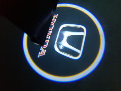lampu LED proyektor LOGO HONDA-TOYOTA-NISSAN | ( lampu mobil hid plafon depan rem sorot led h4 kabut fog lamp tembak variasi strobo rem toyota innova hid avanza osram )