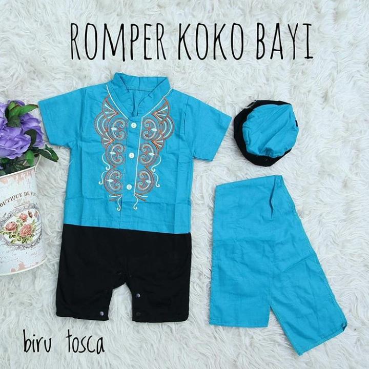 koko romper bayi - koko anak - baju bayi lucu