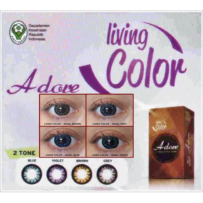 SOFTLENS LC ADORE BLUE DAN VIOLET 14.4mm