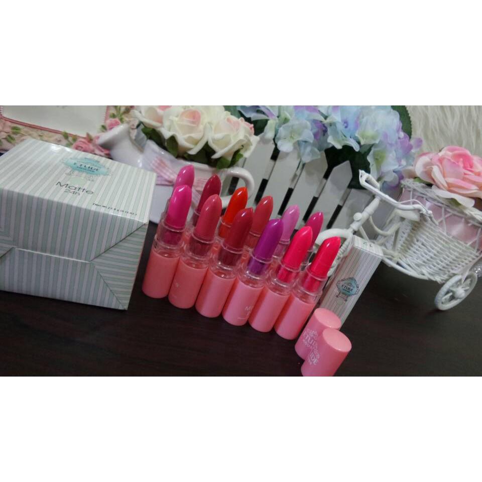 LIPSTICK ETUDE HOUSE MATTE DUS HIJAU