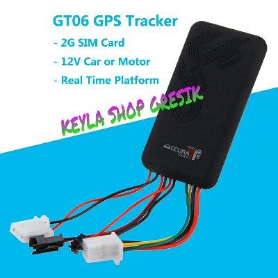 Promo smart GPS Tracker GT-06 tracking GSM GPRS SMS vehicle Tracker remote control alarm Alat pe lacak kendaraan untuk mobil motor real time KEYLA SHOP GRESIK