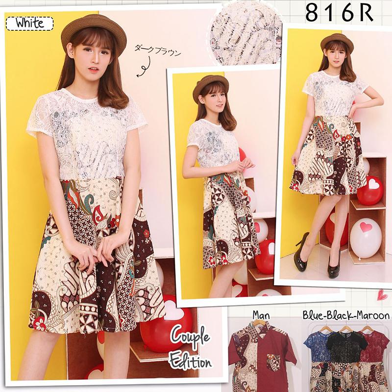 Lovely Viany Batik Dress Wanita Modern Size XL / Dress Batik Modern Murah / Dress Brukat / Dress Batik / Gaun Batik / Batik Dress / Batik Dress Murah / Gaun Batik Pesta