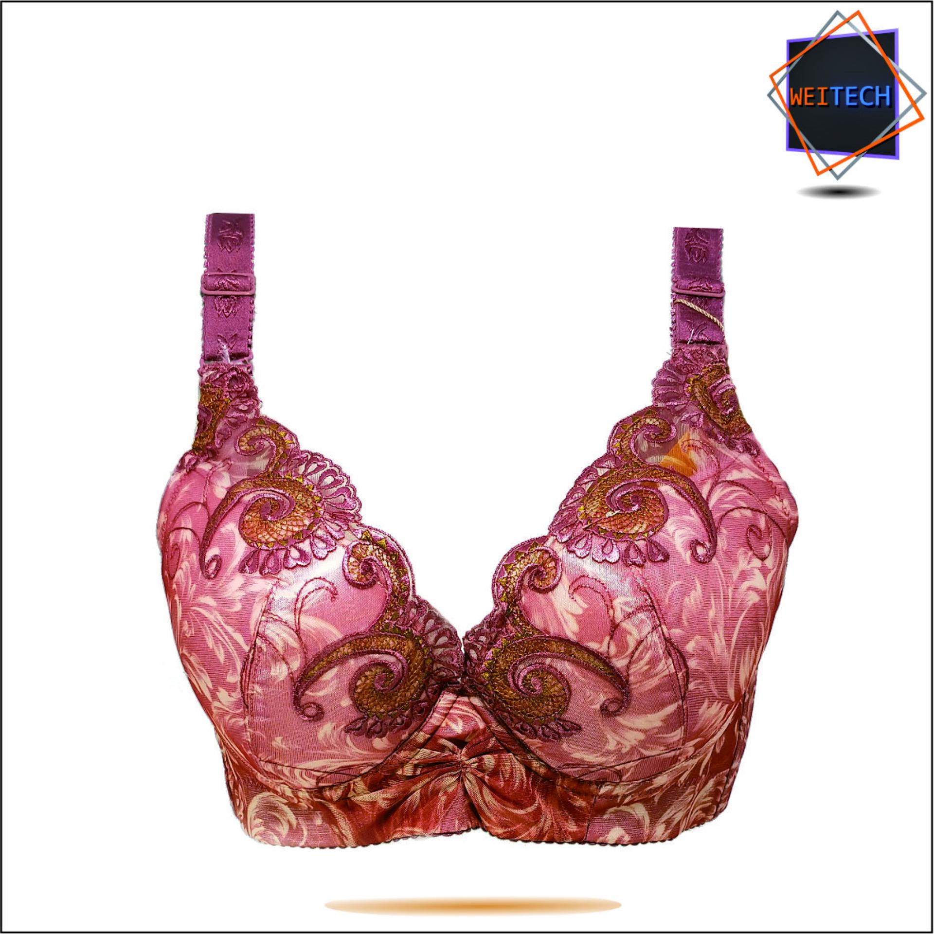 WEITECH BRA CANTIK CUP BESAR DENGAN MOTIF BORDIR 5015