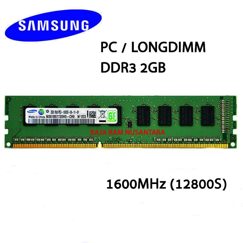 MEMORY RAM SAMSUNG DDR3 2GB (BARU)
