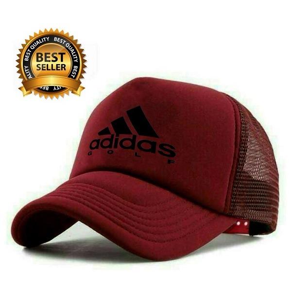 TOPI TRUCKER ADIDAS GOLF - MARUN