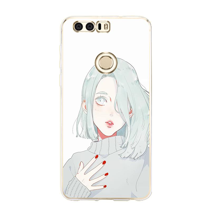 HUAWEI1 Casing HP Casing Lunak Sangat Tipis Silikon Remaja Asli