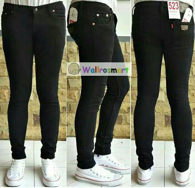 Celana jeans pensil jumbo wanita