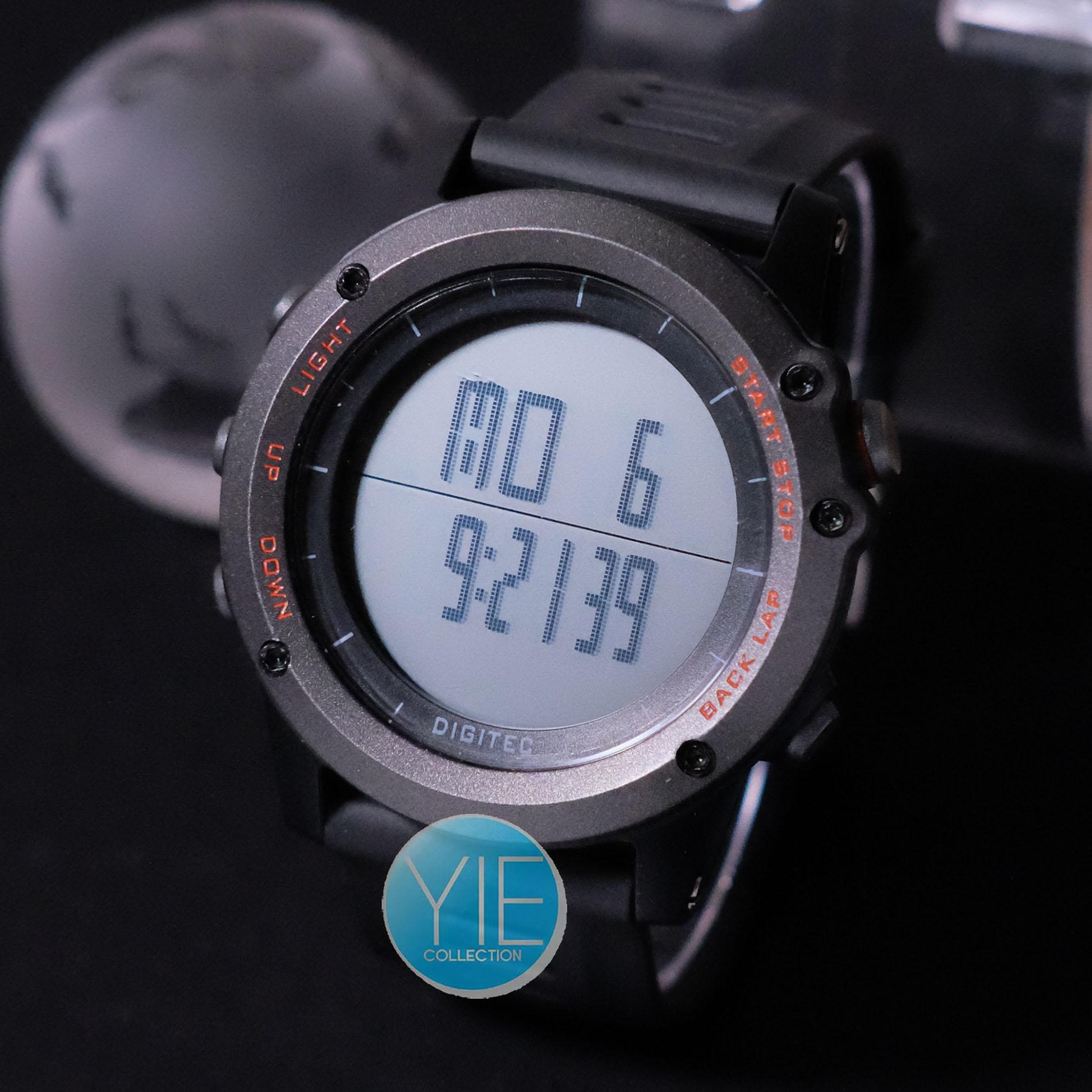 Digitec Jam Tangan Digital Army Sport Pria DG 3056 Tali Karet Tahan Air Original casio skmei