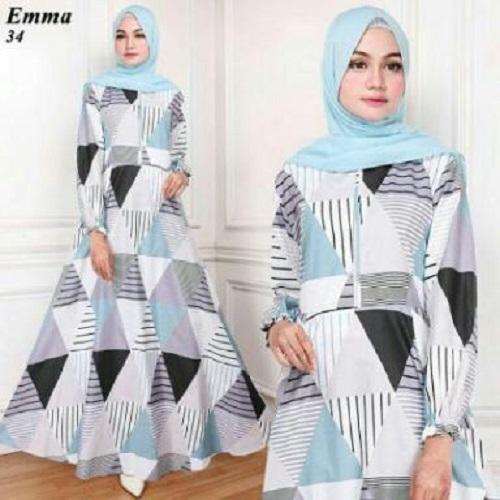 TOKO KIRANA SURABAYA BAJU GAMIS MAXI EMMA SERI 8