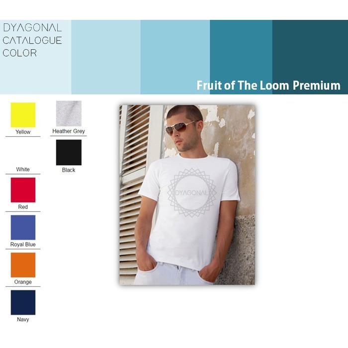 KAOS POLOS FRUIT OF THE LOOM PREMIUM MURAH - Et2cbf
