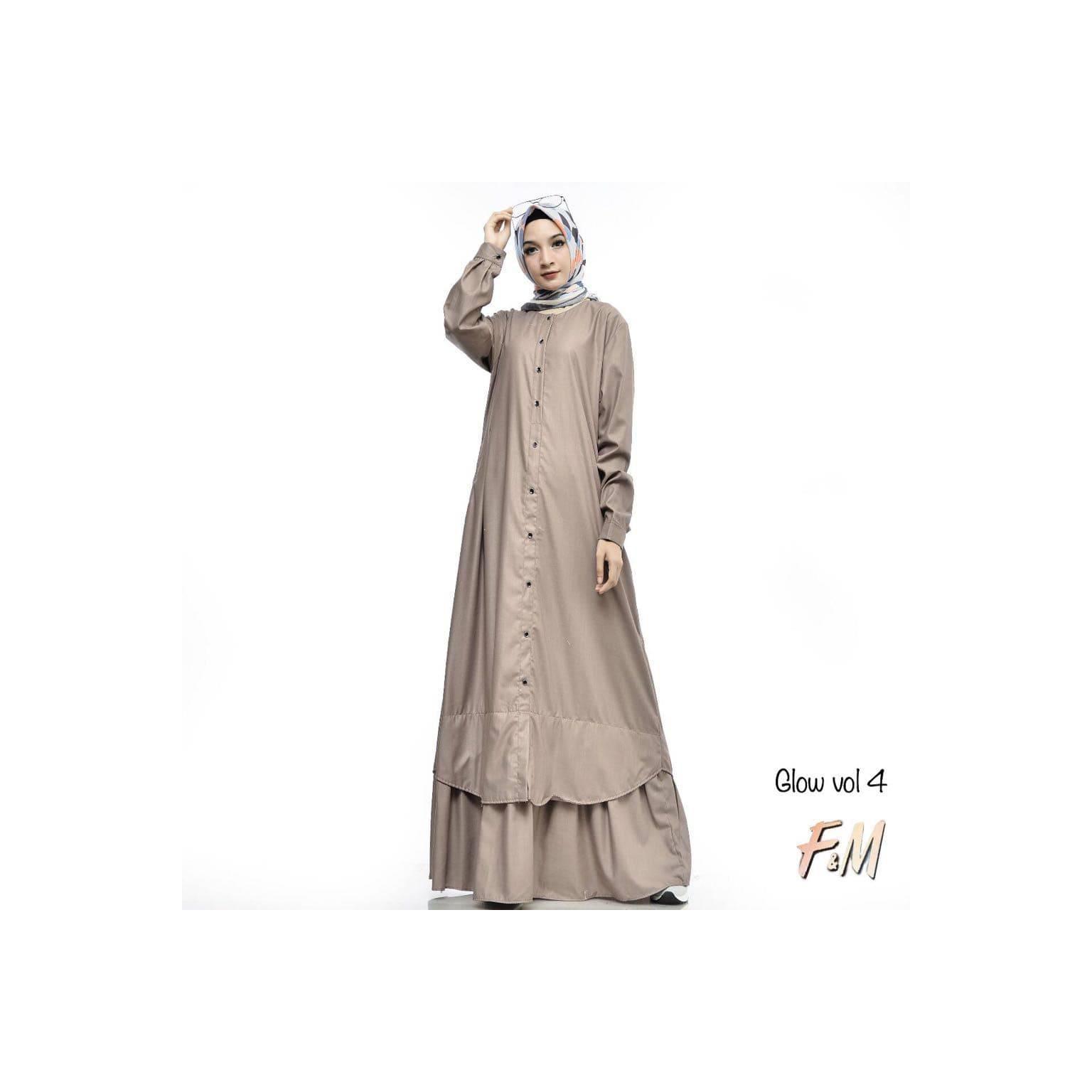 GLOW dress by FM ori gamis abaya remaja