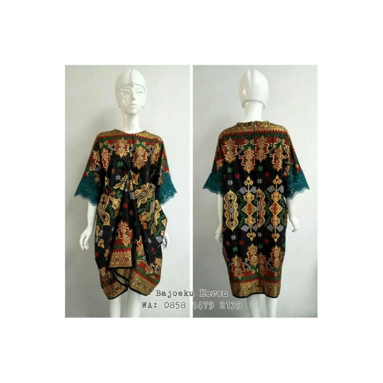 Dijual Batik Prada Kimono Tunik Gamis Baju Muslim Terima Jahit Hot
