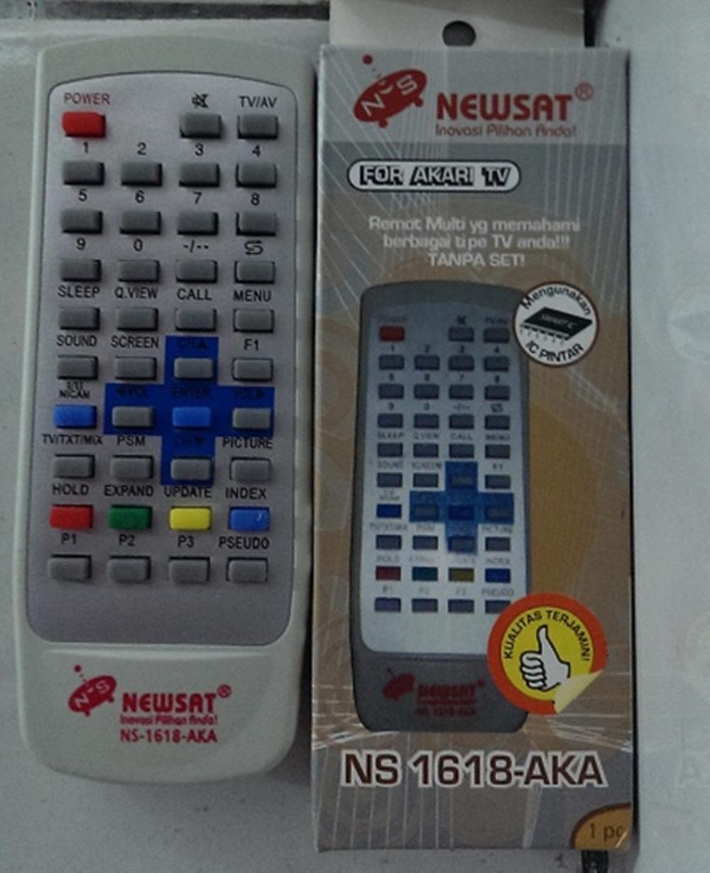 Remote TV Khusus Akari Tanpa SET Langsung Pakai