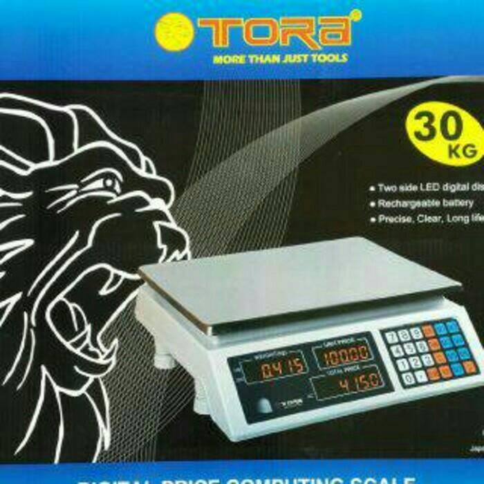 ORIGINAL - Timbangan Digital Tora 30kg