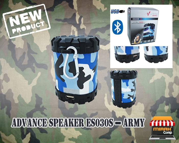 Speaker Advance Aktif Portable ES030 Bluetooth Subwoofer BASS Murah