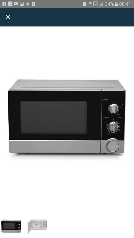 Sharp Microwave R-21D0(S)IN -Hitam/Silver