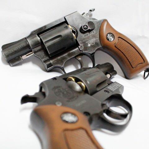 Sparepart dan Unit RCF M36 S&W cal 4.5mm CO2 fullmetal