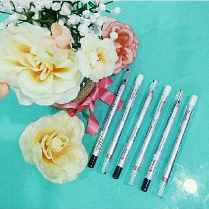 SPECIAL PROMO - (Wardah Eyeliner Pencil Black White Eye Liner Pensil Hitam Putih BARU) - PERAWATAN WAJAH - PERAWATAN MATA - EYELINER - EYELINER BENTUK PENSIL - PERIAS GARIS BULU MATA - - WARNA - HITAM - PUTIH - 1 PCS - BEST SELLER