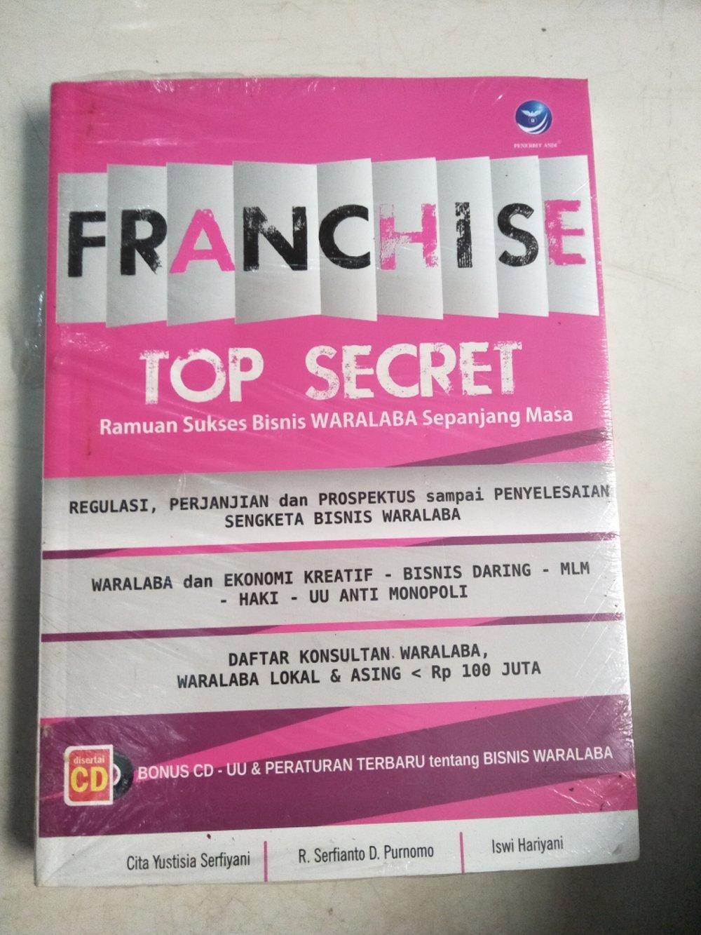 Buku Franchise Top Secret - Cita Yustisia Serfiyani