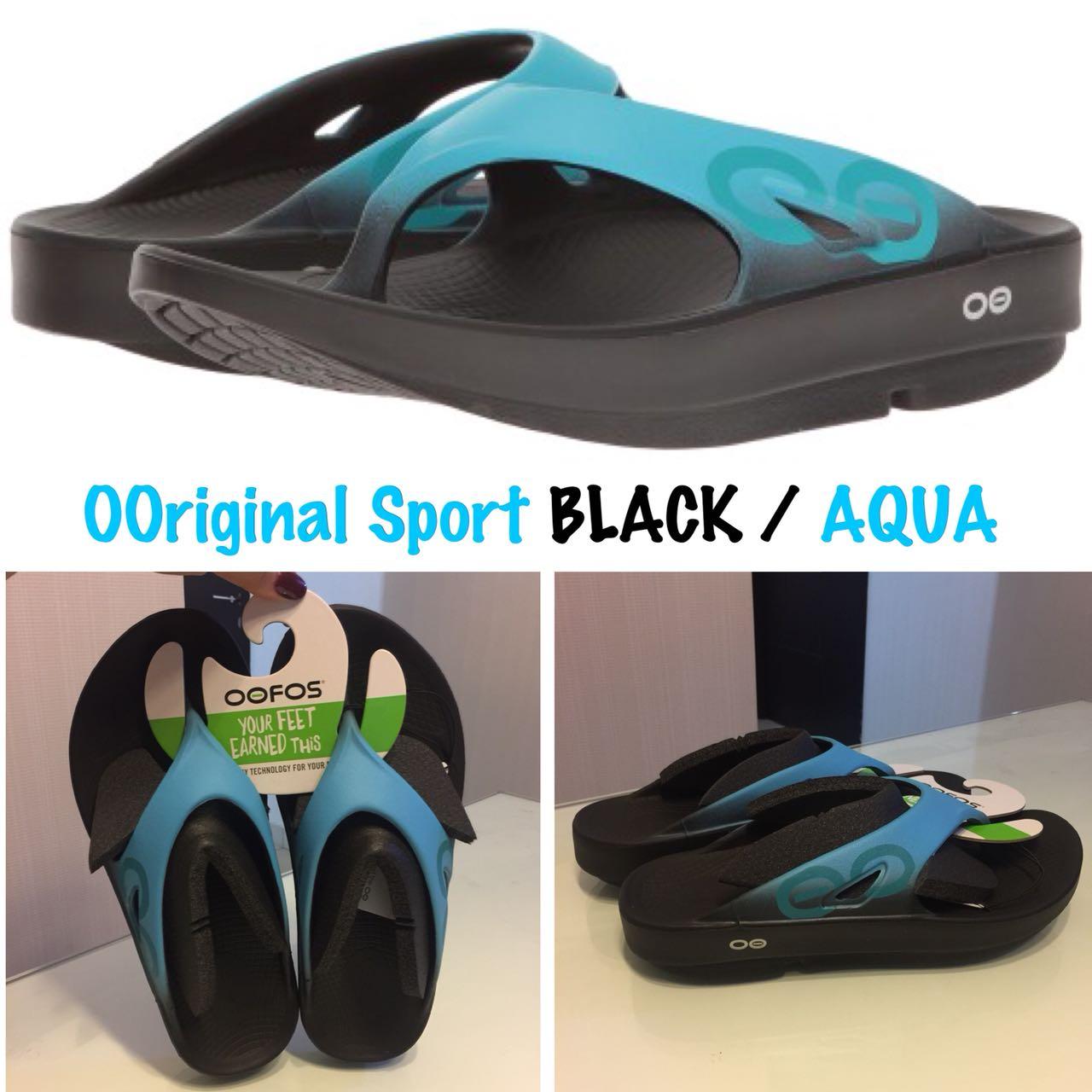 oofos men's flip flops