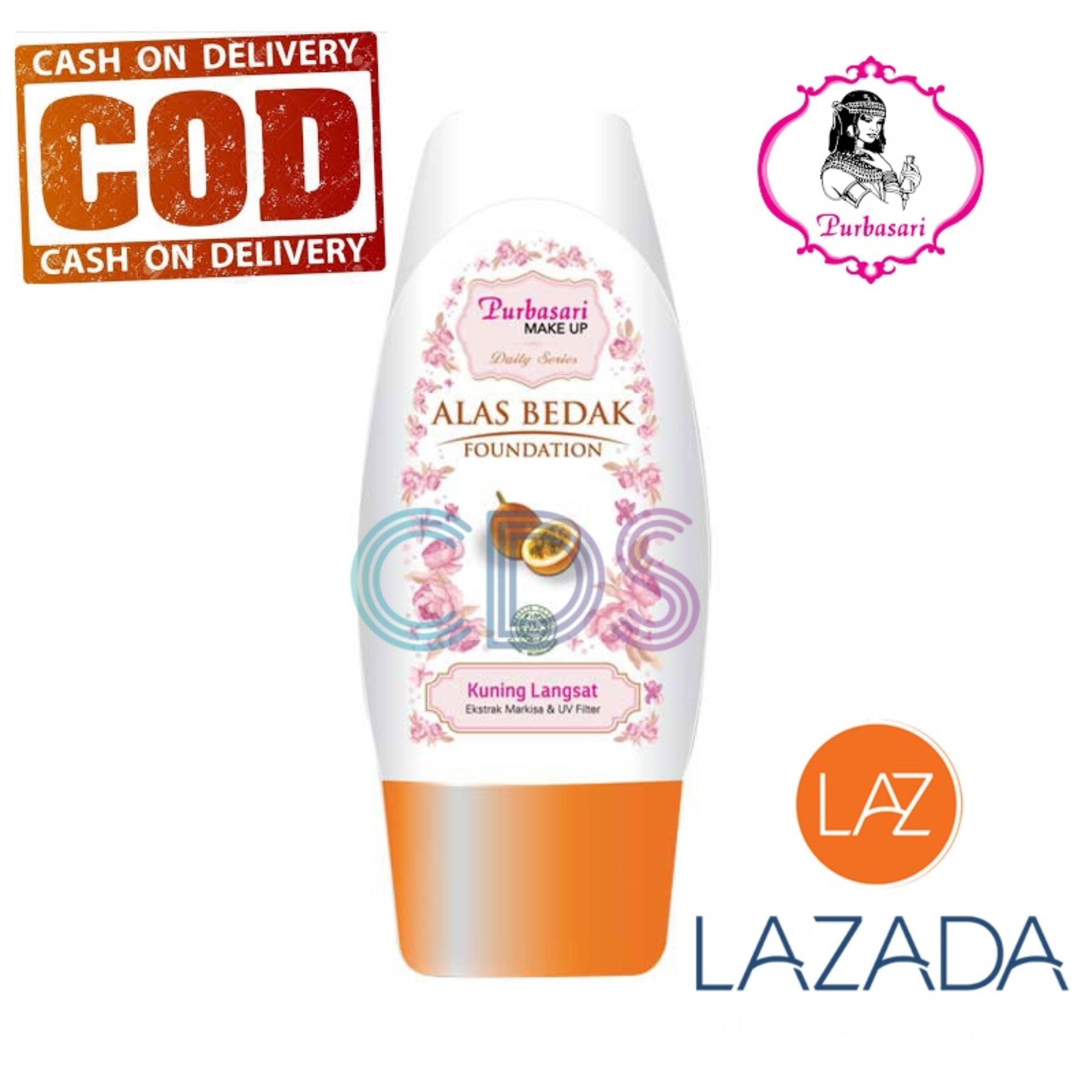 Purbasari Alas Bedak Daily Series Foundation - Kuning Langsat - 35 ml