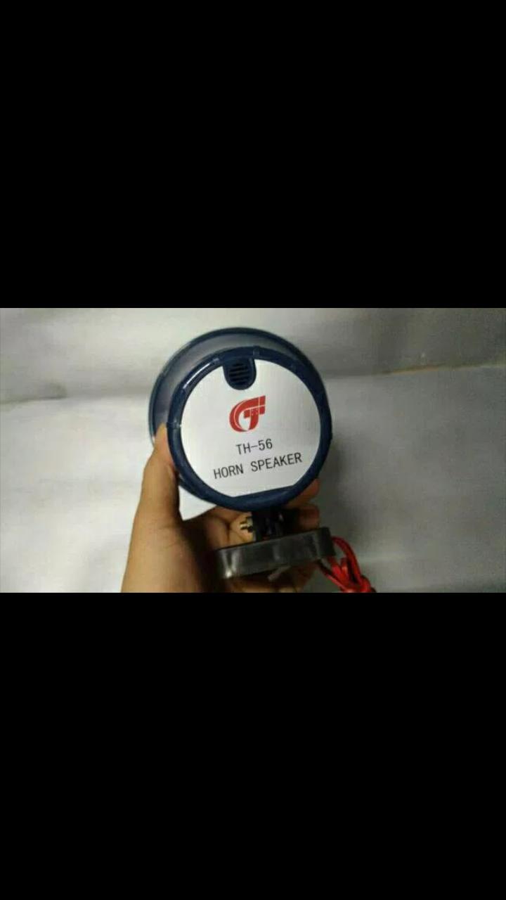 TARGA TH 56 original horn speaker corong mini motor mobil ampli spk UTS BONUS GRATIS ONGKIR