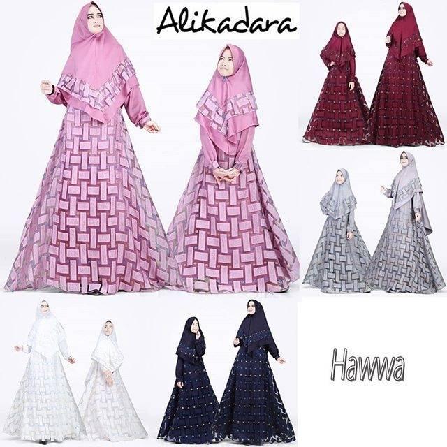 (TERBARU) Hawwa Set Couple by Alikadara (10 white)