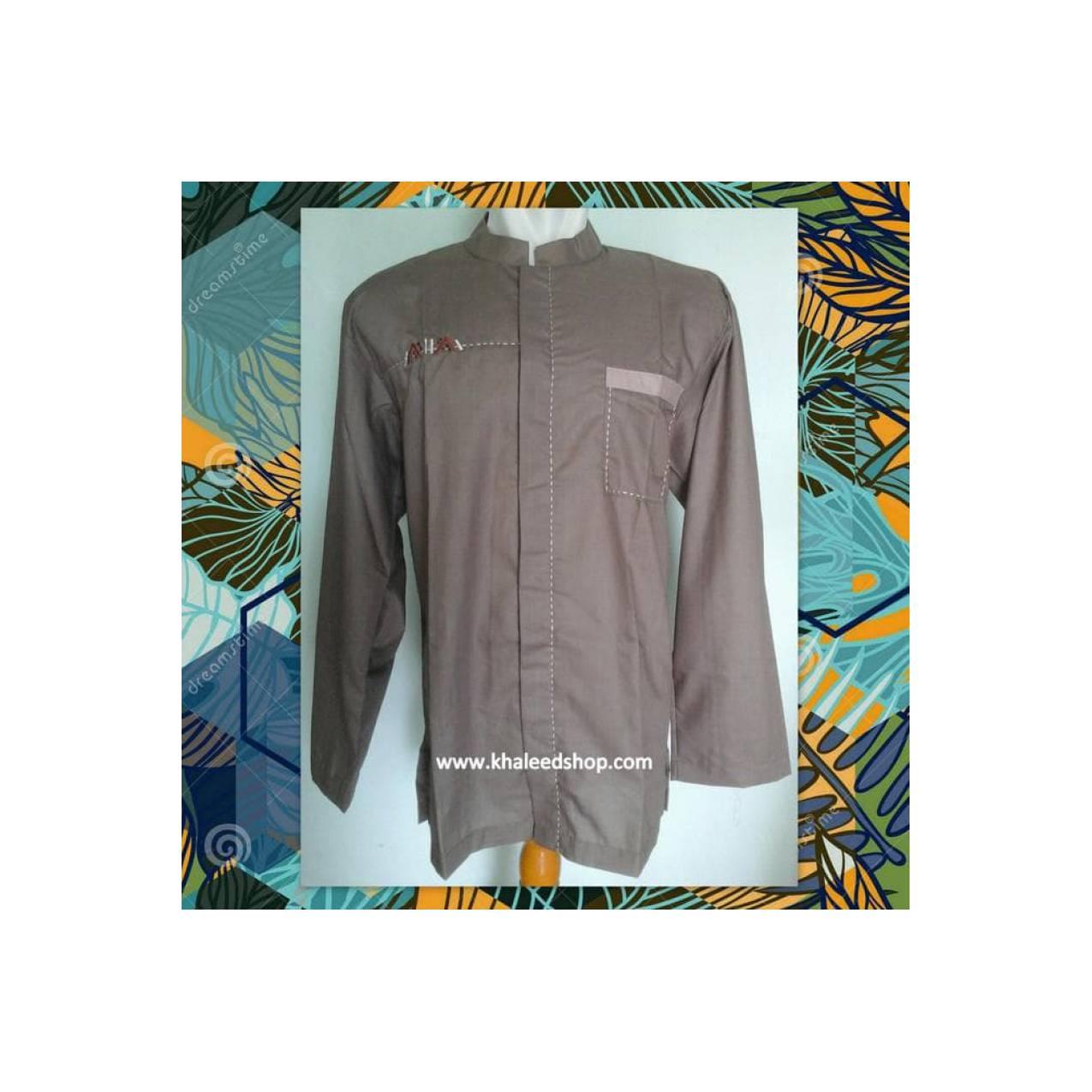 Promo Manis -- Baju Koko Lengan Panjang Dannis Size S - Ks19Pj