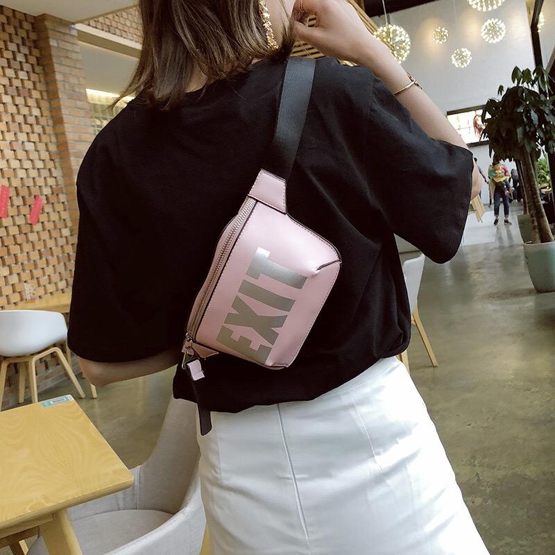 more584 Exit Woman Waist bag - Tas Pinggang Wanita Import - Bum Bag - belt bag dupe Charles and Keith