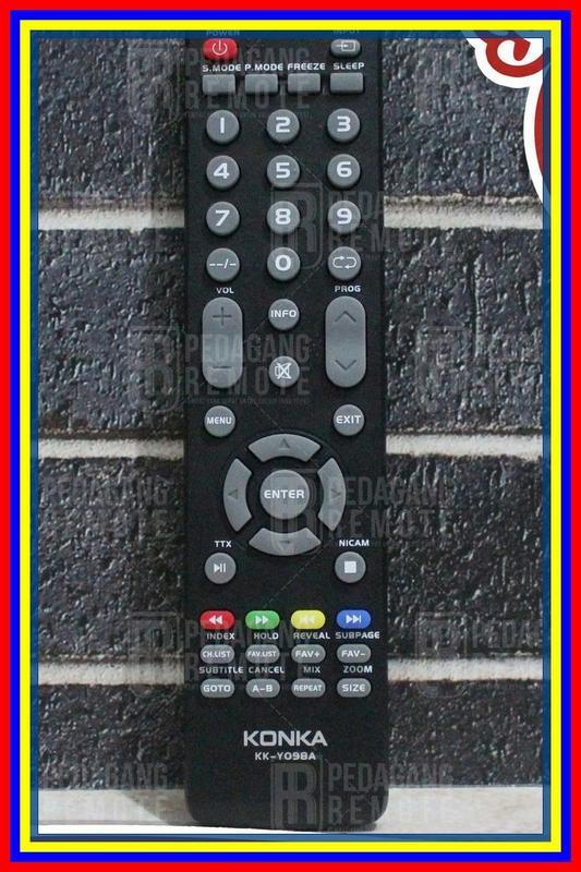 Remot Remote Tv Konka Lcd Led Kky098A Ori Original Asli
