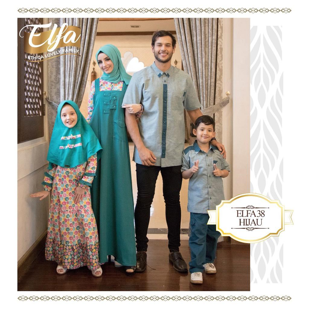 Sarimbit ELFA 38 HIJAU by Ethica (Gamis Dewasa S-L)