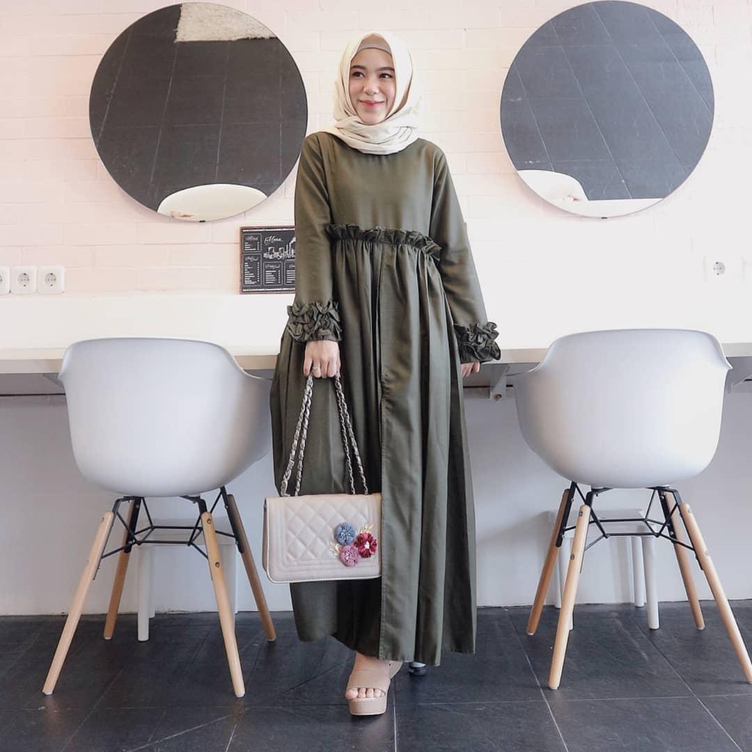 FAULINA DRESS / FASHION WANITA / BAJU MUSLIM / DRESS WANITA 