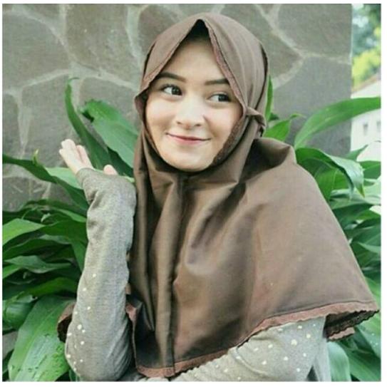 jilbab instan bergo hijab alazhar jilbab instan polos bergo al azhar
